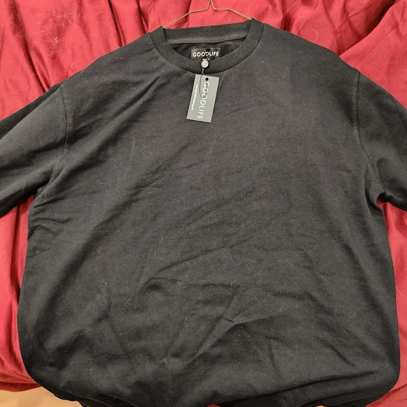 NWT GoodLife Black Sweatshirt Size Medium - Picture 1 of 3